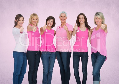 pink breast cancer awareness women