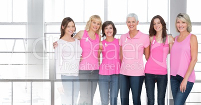 Breast cancer women with transition of windows