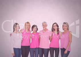 pink breast cancer awareness women