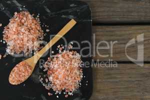 Himalayan salt on board