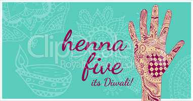 Henna Five Diwali, wide