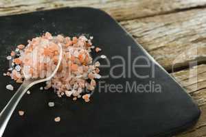 Himalayan salt on board