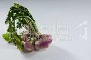 Beetroots on a white background