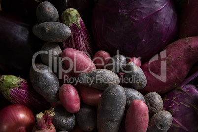 Close-up of various vegetables