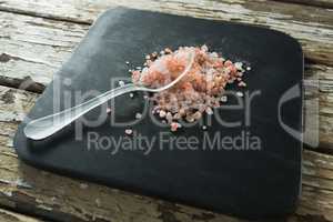 Himalayan salt on board