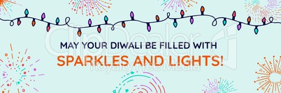 Sparkles and Lights Diwali, wide