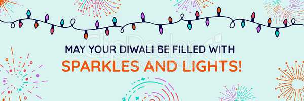 Sparkles and Lights Diwali, wide