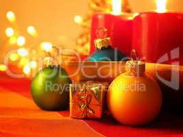 Colorful Christmas decoration