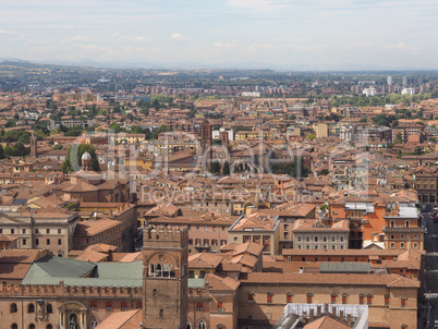 Aerial view of Bologna