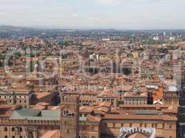 Aerial view of Bologna