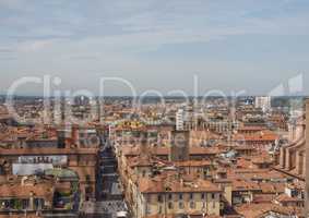 Aerial view of Bologna