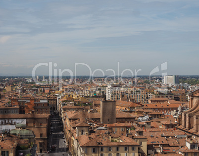 Aerial view of Bologna