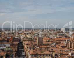 Aerial view of Bologna