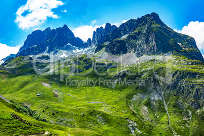 French Alps col du glandon