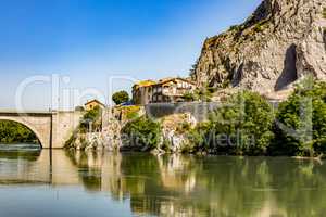 Sisteron in the South of France