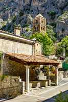moustiers-ste-marie in the South of France