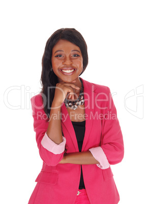 Portrait of smiling African woman