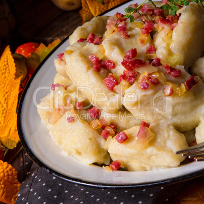 Potato dumpling originating from Poland