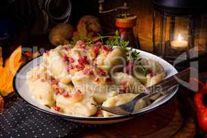 Potato dumpling originating from Poland