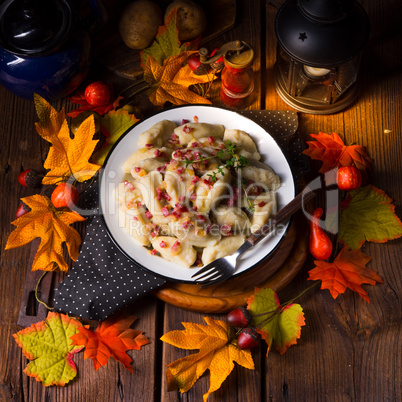 Potato dumpling originating from Poland