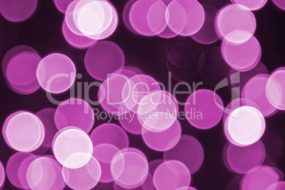 Pink Retro Lights Background, Party, Celebration Or Christmas Texture
