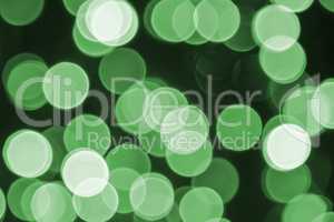 Green Retro Lights Background, Party, Celebration Or Christmas Texture