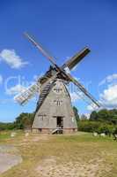 traditional dutch windmill - Germany, Usedom, Benz