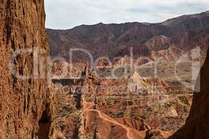 Panorama of the canyon fairytale or skazka .