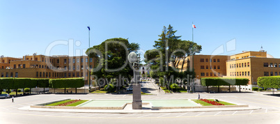 View of Sapienza university city , Rome