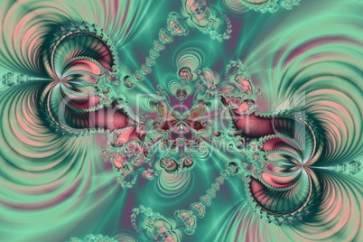 Fractal image: fancy pattern.