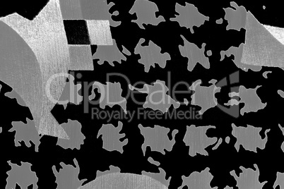 Background image : abstract pattern in black and white.
