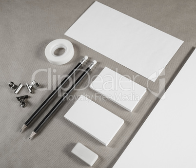 Blank stationery set