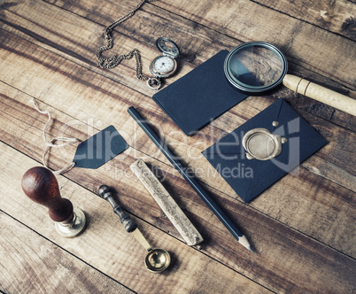 Vintage stationery elements