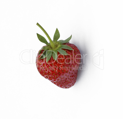 strawberry isolated on the white background