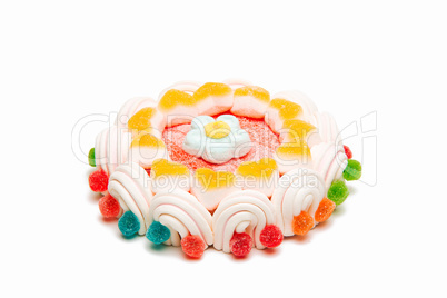 Jelly beans cake