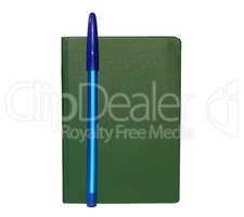 Notepad book and pen