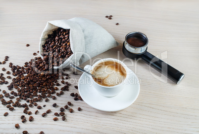 Still life with coffee