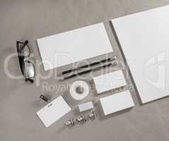 Corporate stationery template