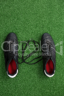Cleats on artificial grass