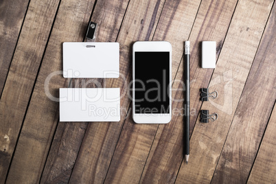 Blank stationery set