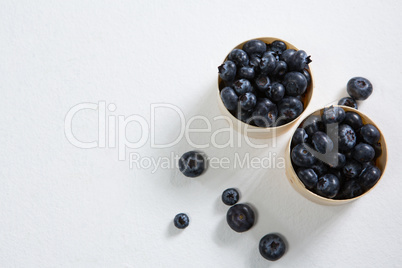 Bowl of blueberries