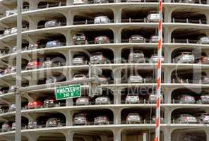Marina City Tower Parking Deck in Chicago