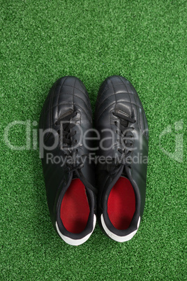 Cleats on artificial grass