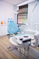 Medical equipments at dental clinic