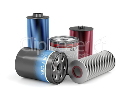 Automotive oil filters