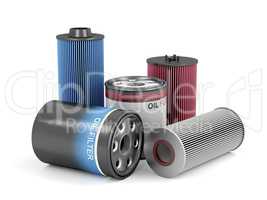 Automotive oil filters