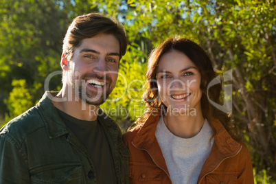 Portrait of happy couple