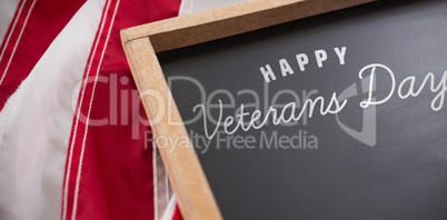 Composite image of logo for veterans day in america