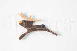 Christmas decoration on white background