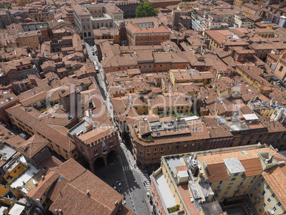 Aerial view of Bologna